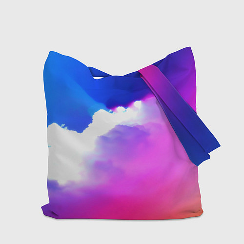 Сумка-шоппер Portal закат / 3D-принт – фото 2