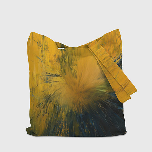 Сумка-шоппер Бэтмен нарисованный кистью / 3D-принт – фото 2