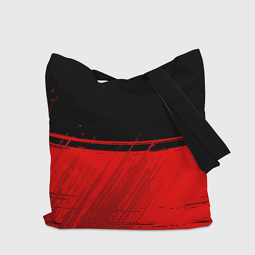Сумка-шоппер Mazda - red gradient посередине / 3D-принт – фото 2