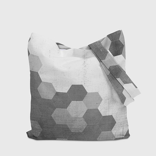 Сумка-шоппер Half-Life - white gradient посередине / 3D-принт – фото 2