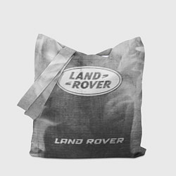 Сумка-шопер Land Rover - grey gradient по-центру, цвет: 3D-принт
