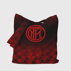 Сумка-шоппер Inter red poly