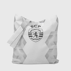 Сумка-шоппер Sporting white poly