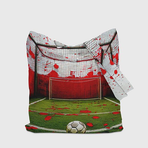 Сумка-шоппер Мини-футбол / 3D-принт – фото 2