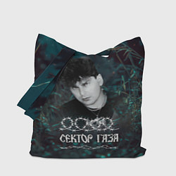 Сумка-шопер Сектор газа ночной фон, цвет: 3D-принт