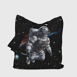 Сумка-шоппер The dalmatian brave cosmonaut - ai art