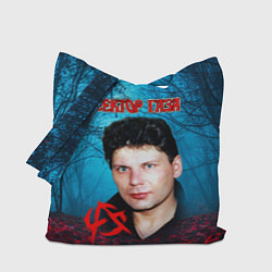 Сумка-шопер Сектор газа вечерний лес, цвет: 3D-принт