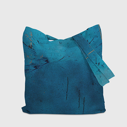 Сумка-шоппер Бойцовские перчатки на синем / 3D-принт – фото 2