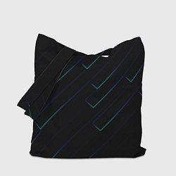 Сумка-шоппер Color blue black
