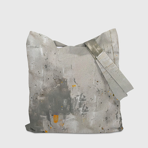 Сумка-шоппер Брюс Ли на сером / 3D-принт – фото 2