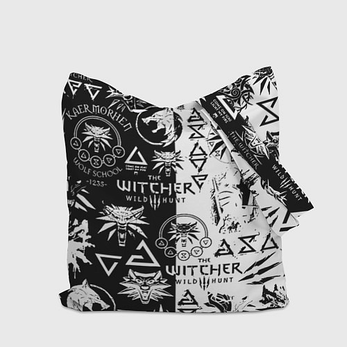 Сумка-шоппер Monster energy логотипы игр / 3D-принт – фото 2