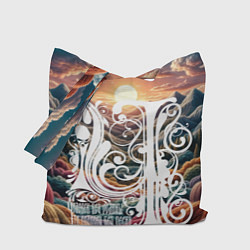 Сумка-шопер Родина в сердце, цвет: 3D-принт