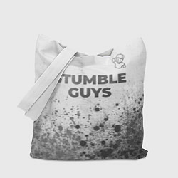 Сумка-шопер Stumble Guys - white gradient посередине, цвет: 3D-принт