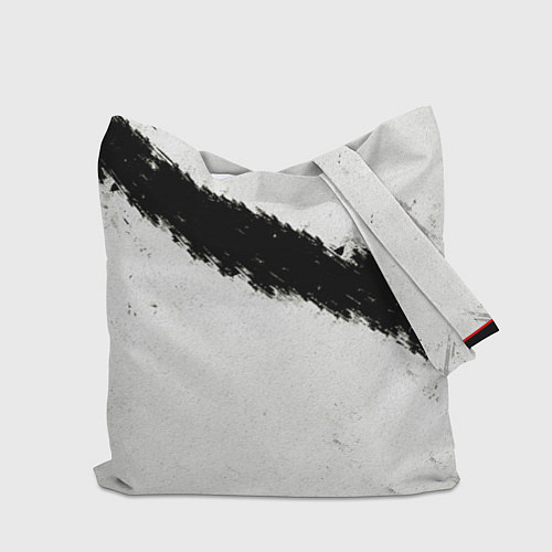 Сумка-шоппер Формула 1 на белом / 3D-принт – фото 2