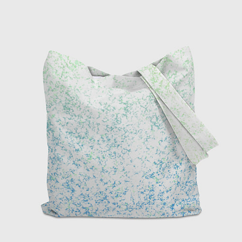 Сумка-шоппер Sport бело-голубой / 3D-принт – фото 2