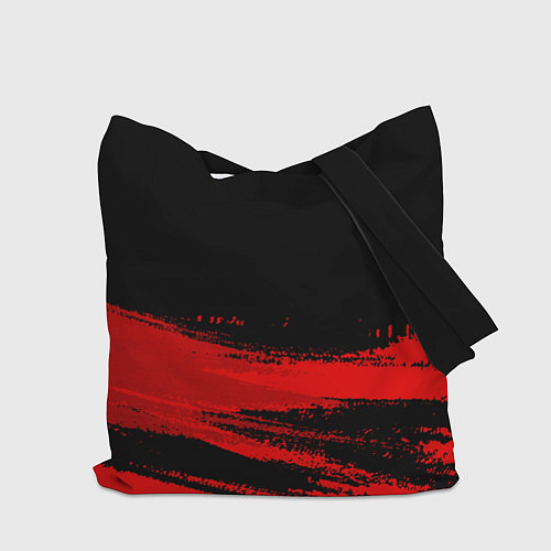 Сумка-шоппер Sevilla - red gradient посередине / 3D-принт – фото 2