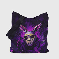 Сумка-шопер Кибернетический кролик, цвет: 3D-принт