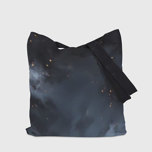 Сумка-шоппер Нуб Сайбот синие глаза / 3D-принт – фото 2