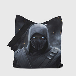 Сумка-шопер Нуб Сайбот синие глаза, цвет: 3D-принт