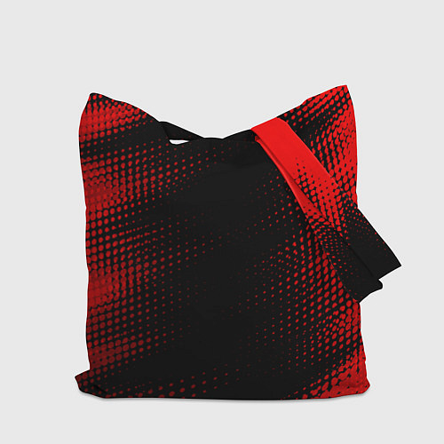 Сумка-шоппер Haval - red gradient по-центру / 3D-принт – фото 2