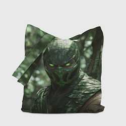 Сумка-шопер Рептилия в джунглях, цвет: 3D-принт