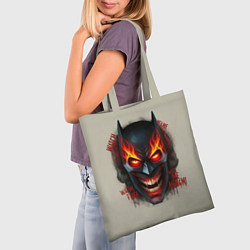 Сумка-шопер Огенный Бэтмент, цвет: 3D-принт — фото 2