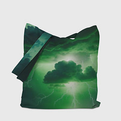 Сумка-шоппер Зелёный гром