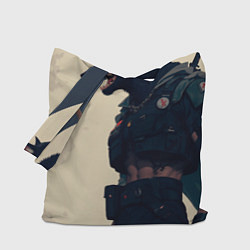Сумка-шопер Человек-волк, цвет: 3D-принт