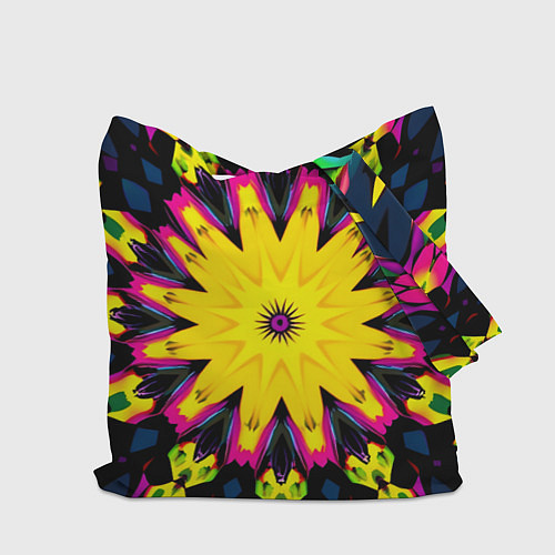 Сумка-шоппер Звездный калейдоскоп / 3D-принт – фото 2