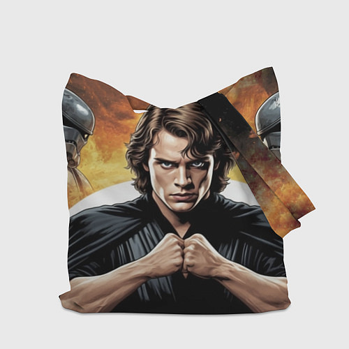 Сумка-шоппер Энакин скайуокер star wars / 3D-принт – фото 2