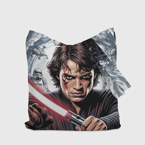 Сумка-шоппер Энакин Скайуокер Anakin Skywalker / 3D-принт – фото 2