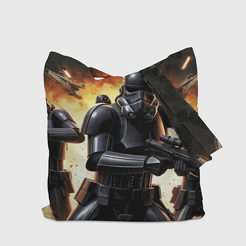 Сумка-шоппер Клоны звездные войны / 3D-принт – фото 2