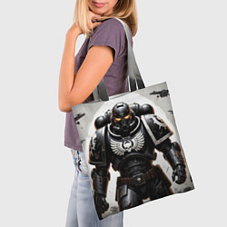 Сумка-шопер Warhammer 40k космодесант, цвет: 3D-принт — фото 2