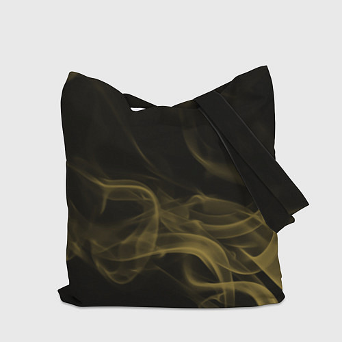 Сумка-шоппер Color smoke yellow / 3D-принт – фото 2