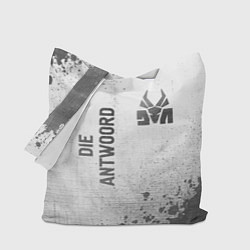 Сумка-шопер Die Antwoord - white gradient вертикально, цвет: 3D-принт