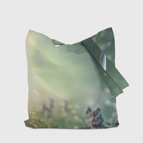 Сумка-шоппер Девушка с ушками зайца / 3D-принт – фото 2