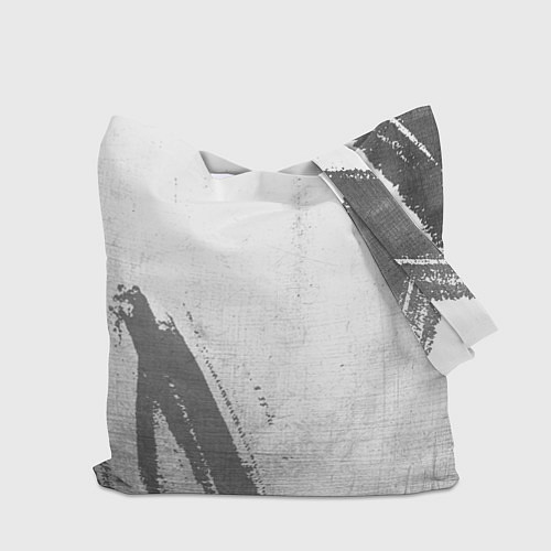 Сумка-шоппер Exeed - white gradient вертикально / 3D-принт – фото 2