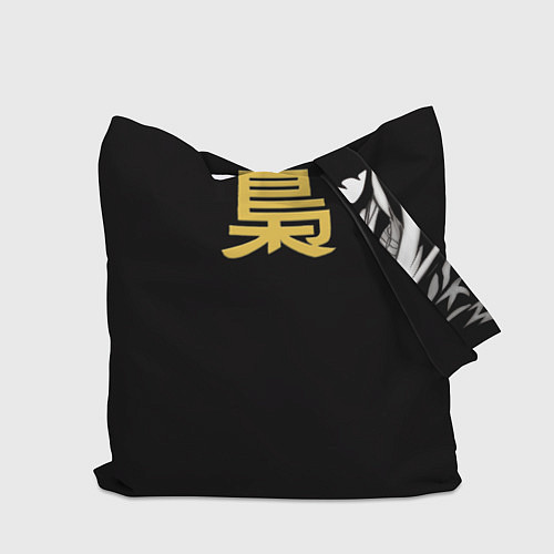 Сумка-шоппер Взгляд филина / 3D-принт – фото 2