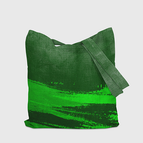 Сумка-шоппер Elden Ring - green gradient посередине / 3D-принт – фото 2