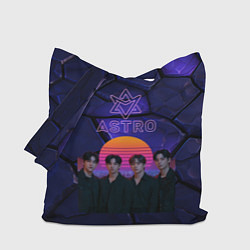 Сумка-шопер Astro retro style, цвет: 3D-принт