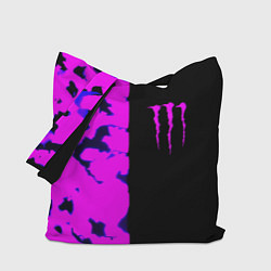Сумка-шоппер Monster energy neon camo