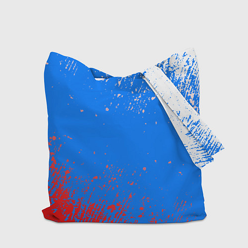 Сумка-шоппер Патриот - флаг / 3D-принт – фото 2