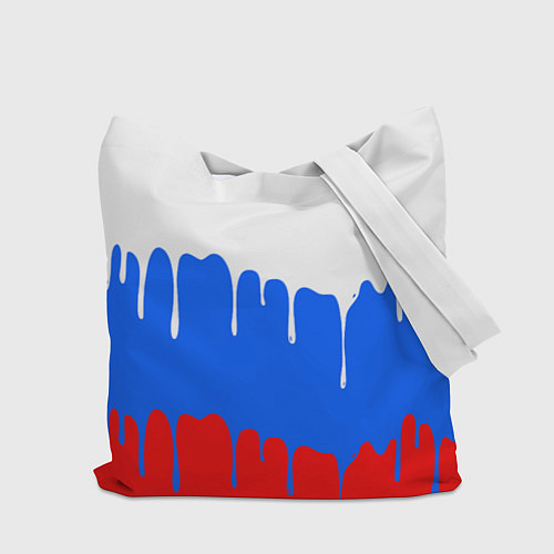 Сумка-шоппер Патриот - флаг / 3D-принт – фото 2