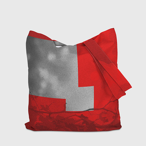 Сумка-шоппер Бурый резвый кролик / 3D-принт – фото 2