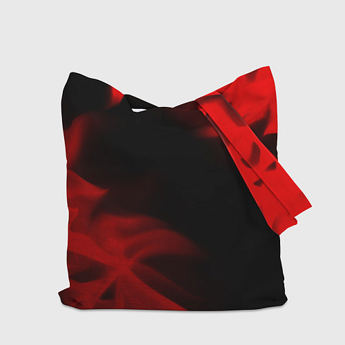 Сумка-шоппер Stray - red gradient вертикально / 3D-принт – фото 2