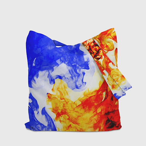 Сумка-шоппер Doom битва огня / 3D-принт – фото 2