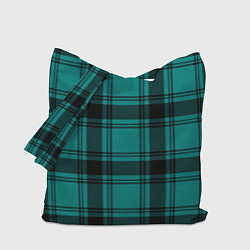 Сумка-шоппер Checkered dark blue
