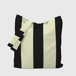 Сумка-шоппер Color black beige line