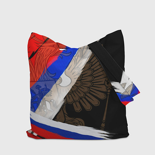 Сумка-шоппер Медведь - Россия самбо / 3D-принт – фото 2