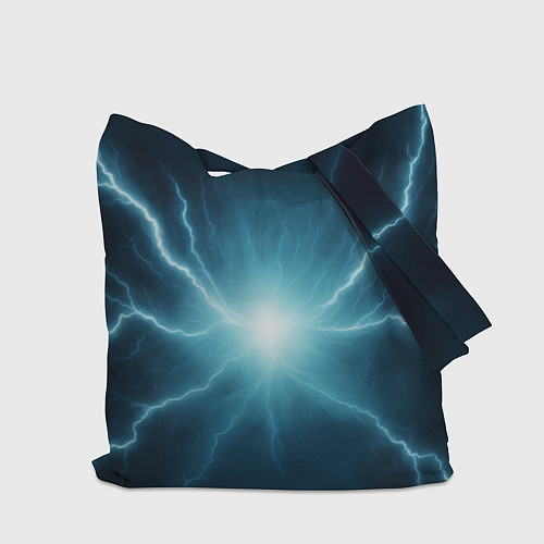 Сумка-шоппер Электросамурай / 3D-принт – фото 2